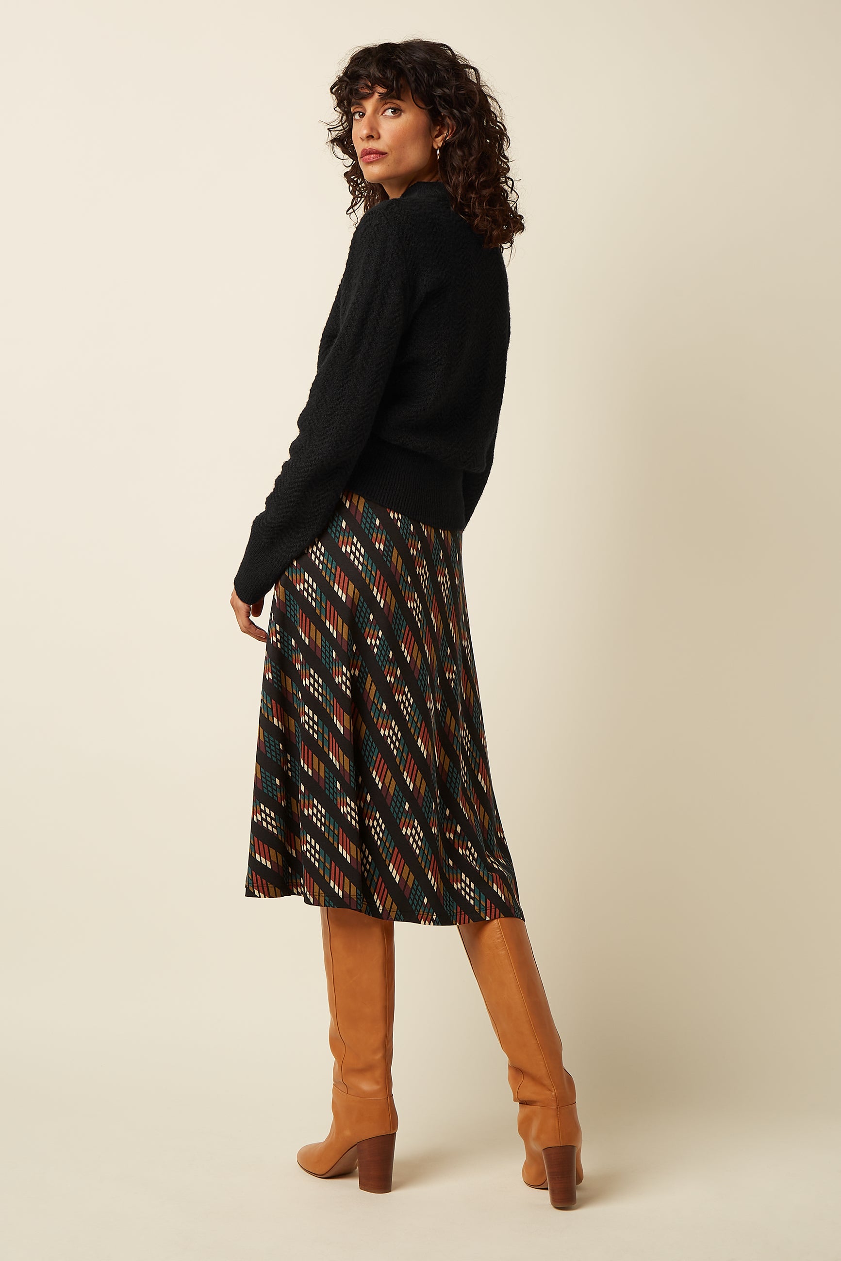 Juno Skirt Lewis - Black