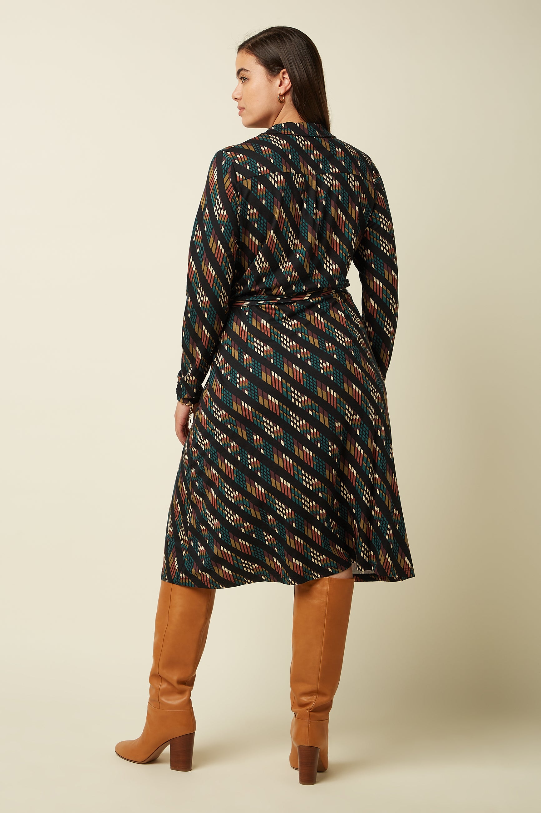 Lola Dress Lewis - Black