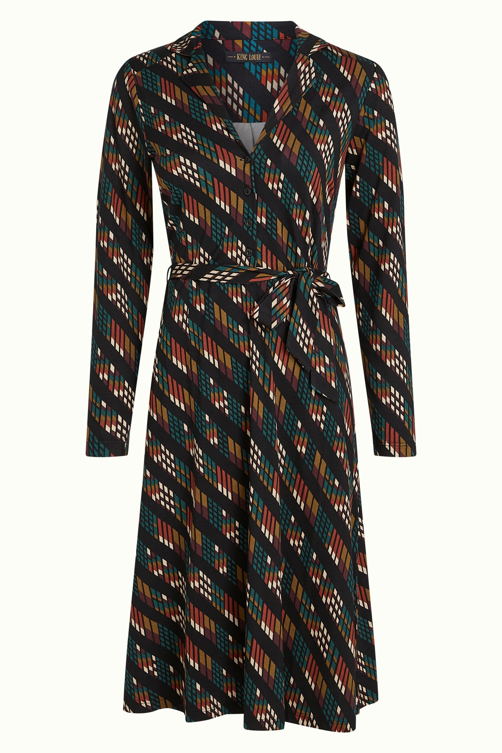 Lola Dress Lewis - Black