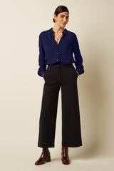 Federica Pants Milano Uni - Black
