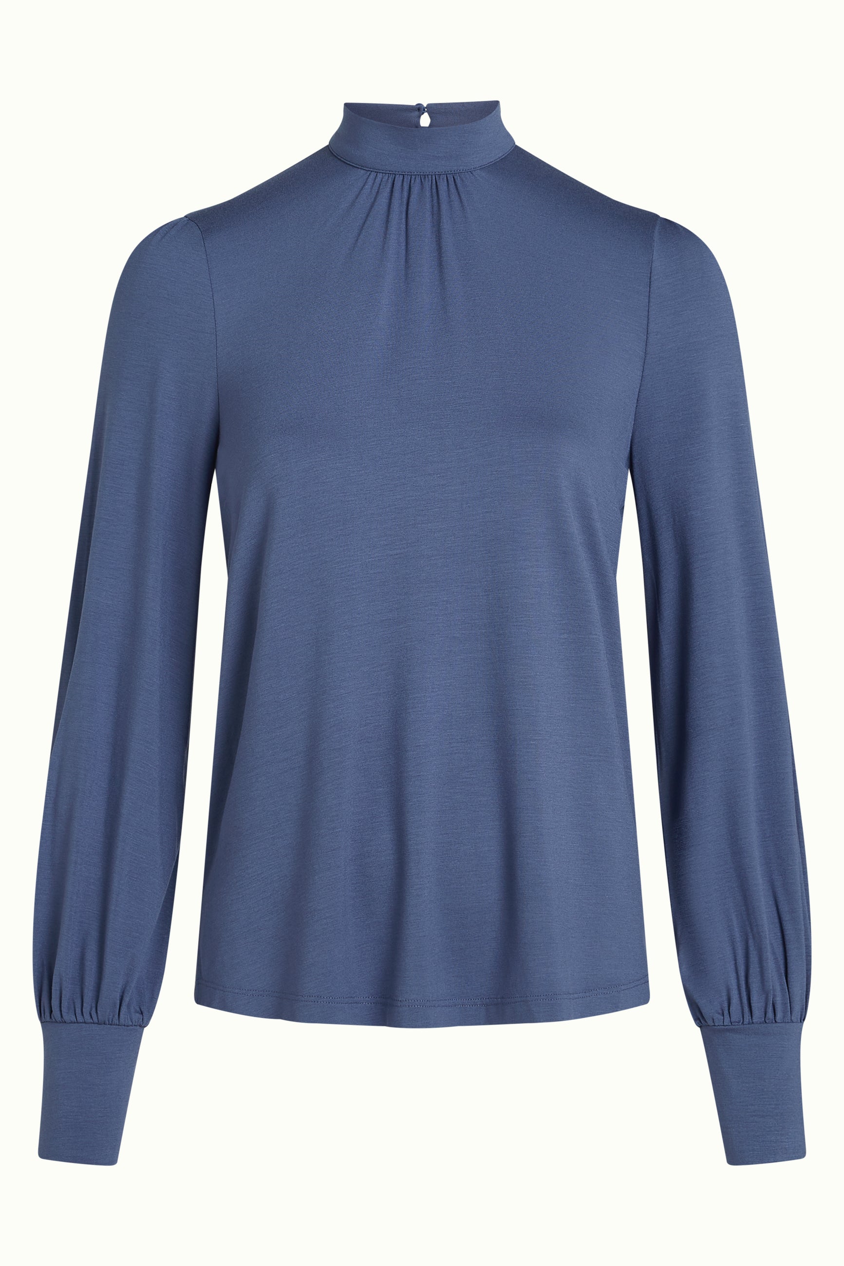 Phoebe Top Viscose Light - Shadow Blue