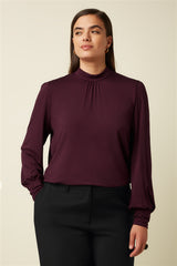 Phoebe Top Viscose Light - Porto Red