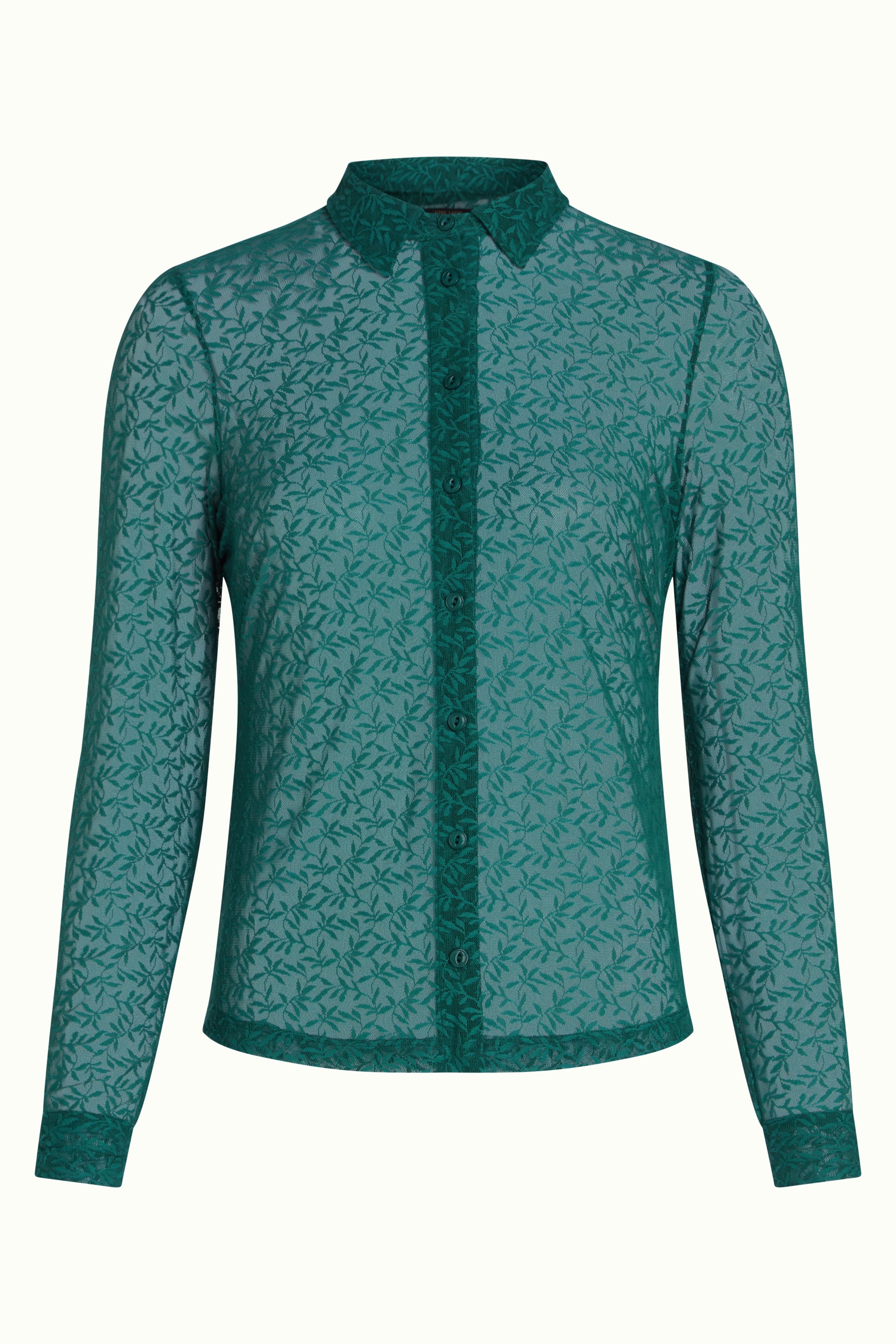 Blouse Stretch Lace - Dragonfly Green