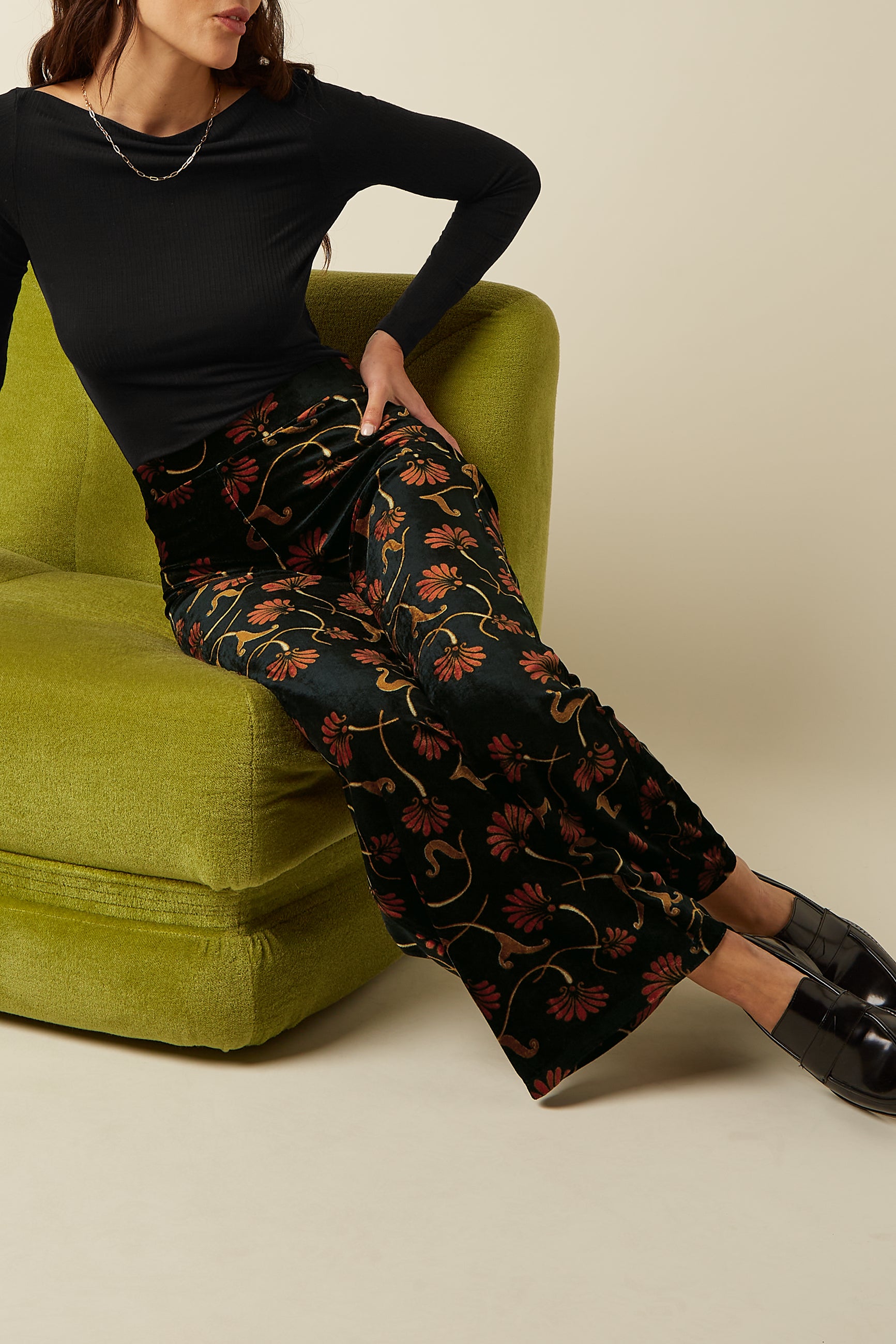 Sara Pants Marconi - Black