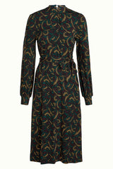 Phoebe Dress Sage - Black