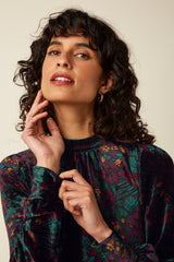 Sandy Top Sierra Velvet - Black