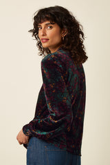 Sandy Top Sierra Velvet - Black
