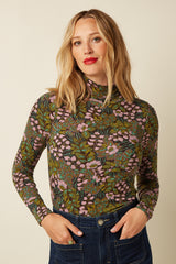 Rollneck Top Sierra - Bitter Chocolate