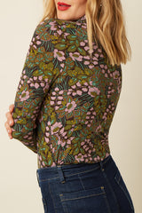 Rollneck Top Sierra - Bitter Chocolate