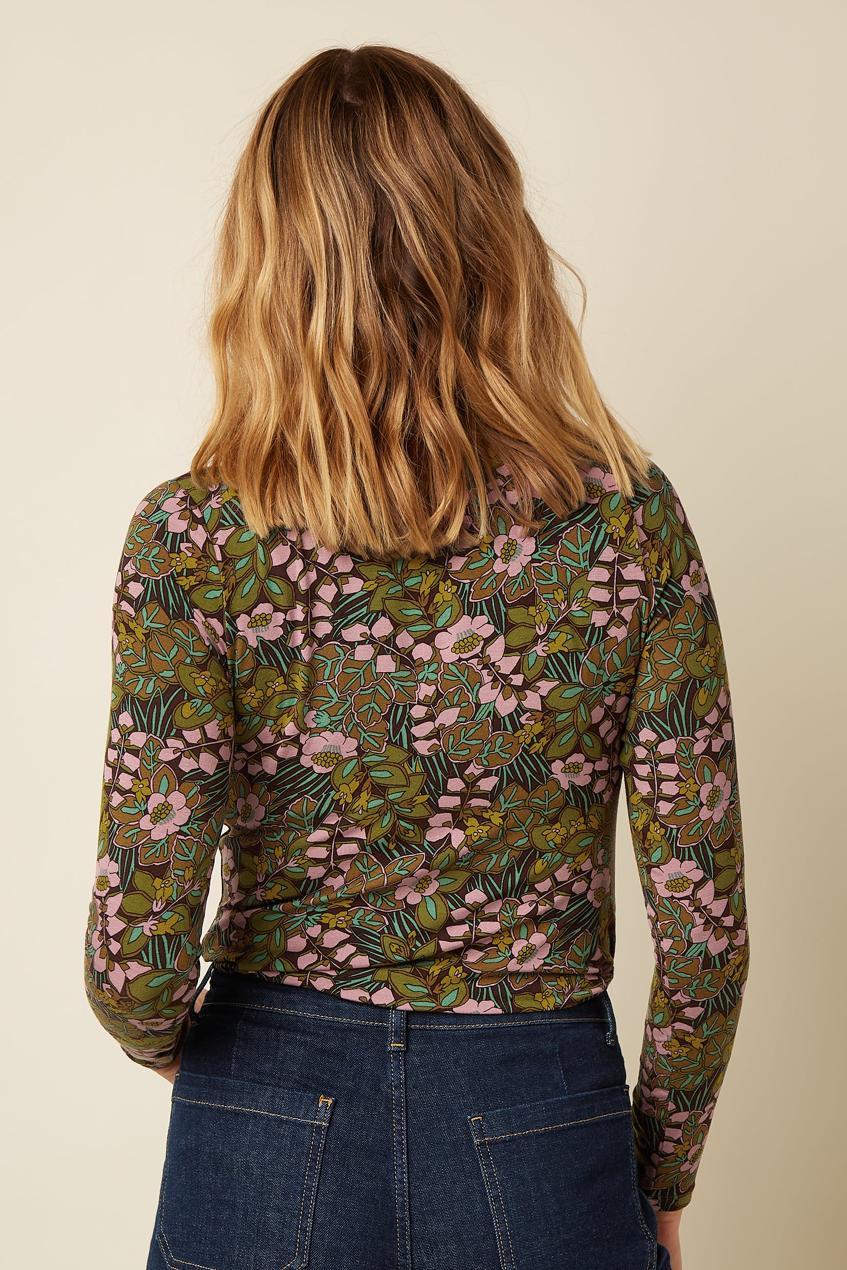 Rollneck Top Sierra - Bitter Chocolate