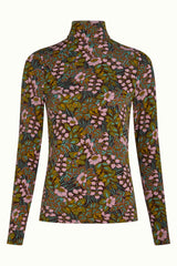 Rollneck Top Sierra - Bitter Chocolate