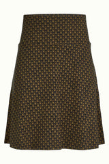 Border Skirt Tibby - Black