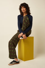 Federica Pants Timber Check - Multi Color