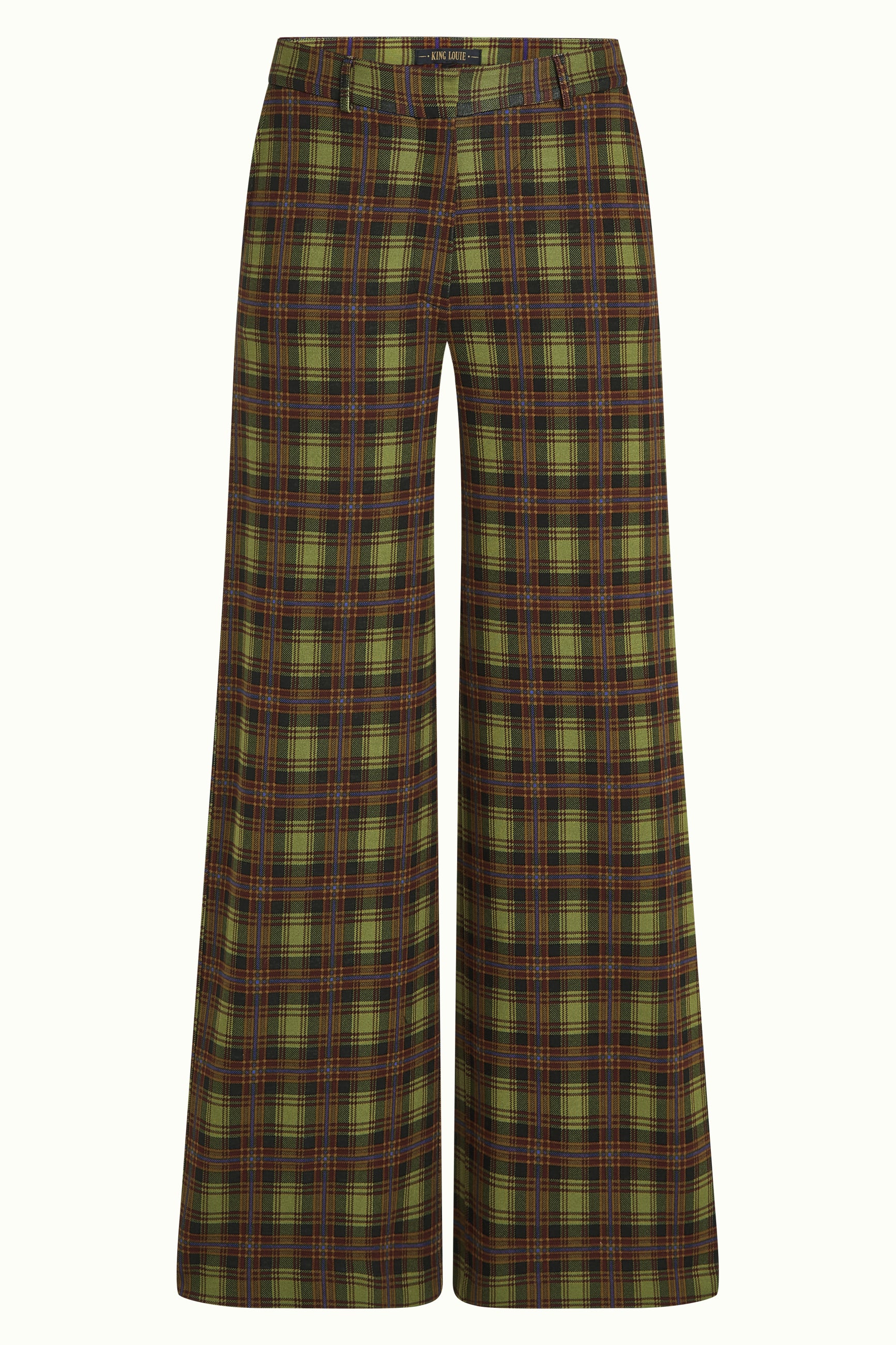 Federica Pants Timber Check - Multi Color