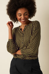 Cybill Blouse Turi Jersey - Black