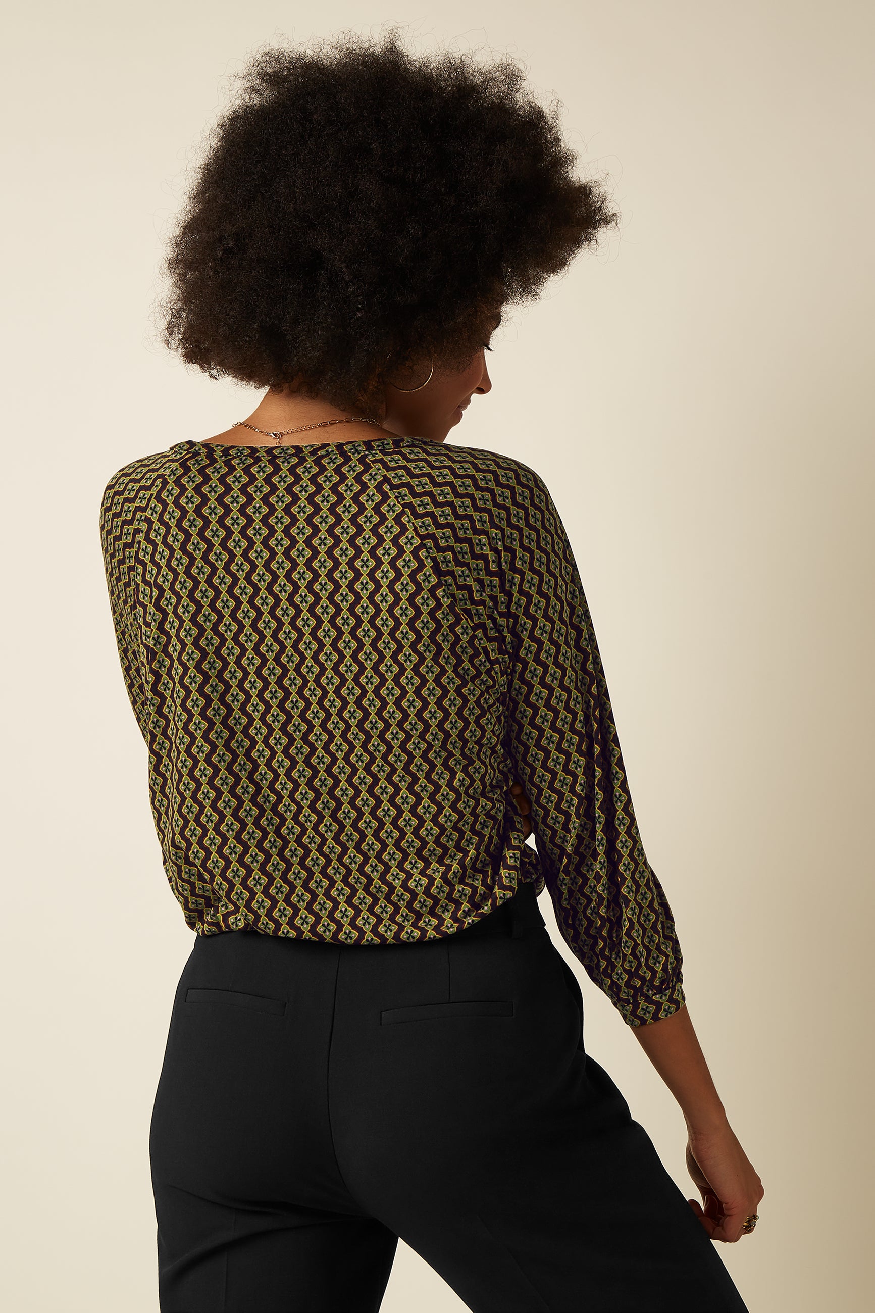 Cybill Blouse Turi Jersey - Black