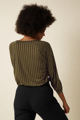 Cybill Blouse Turi Jersey - Black