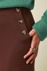 Pia Culotte Milano Uni - Rum Brown