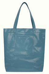 Shopper Patent Bag - Icy Blue