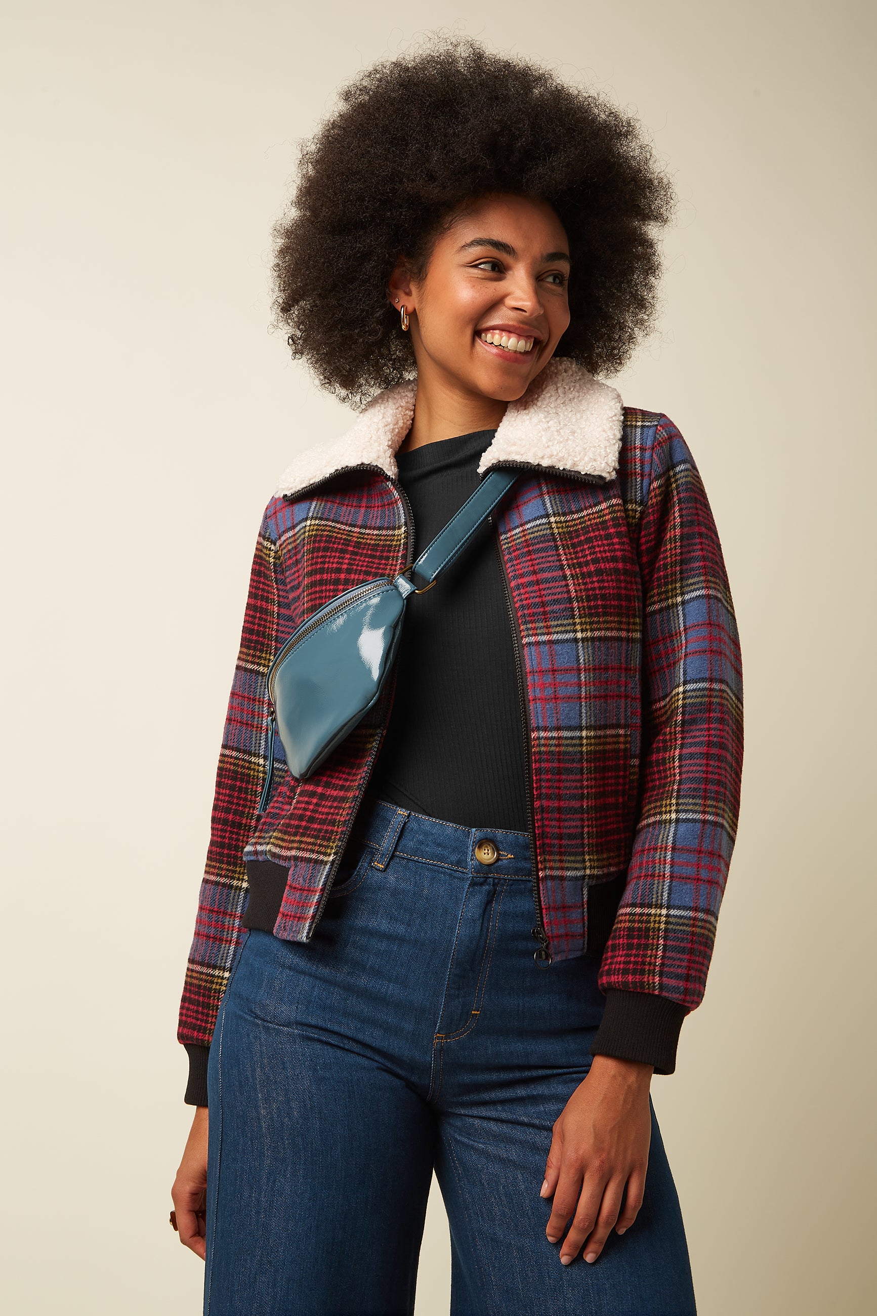 Little Pack Patent Bag - Icy Blue