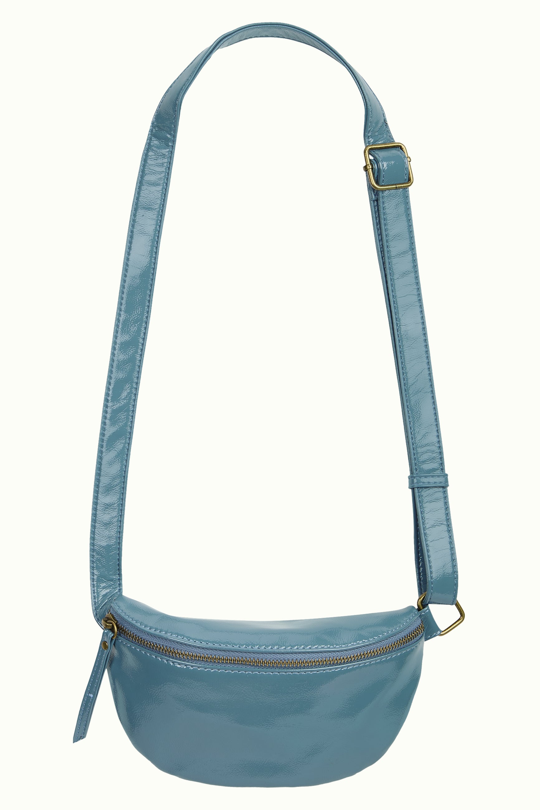 Little Pack Patent Bag - Icy Blue