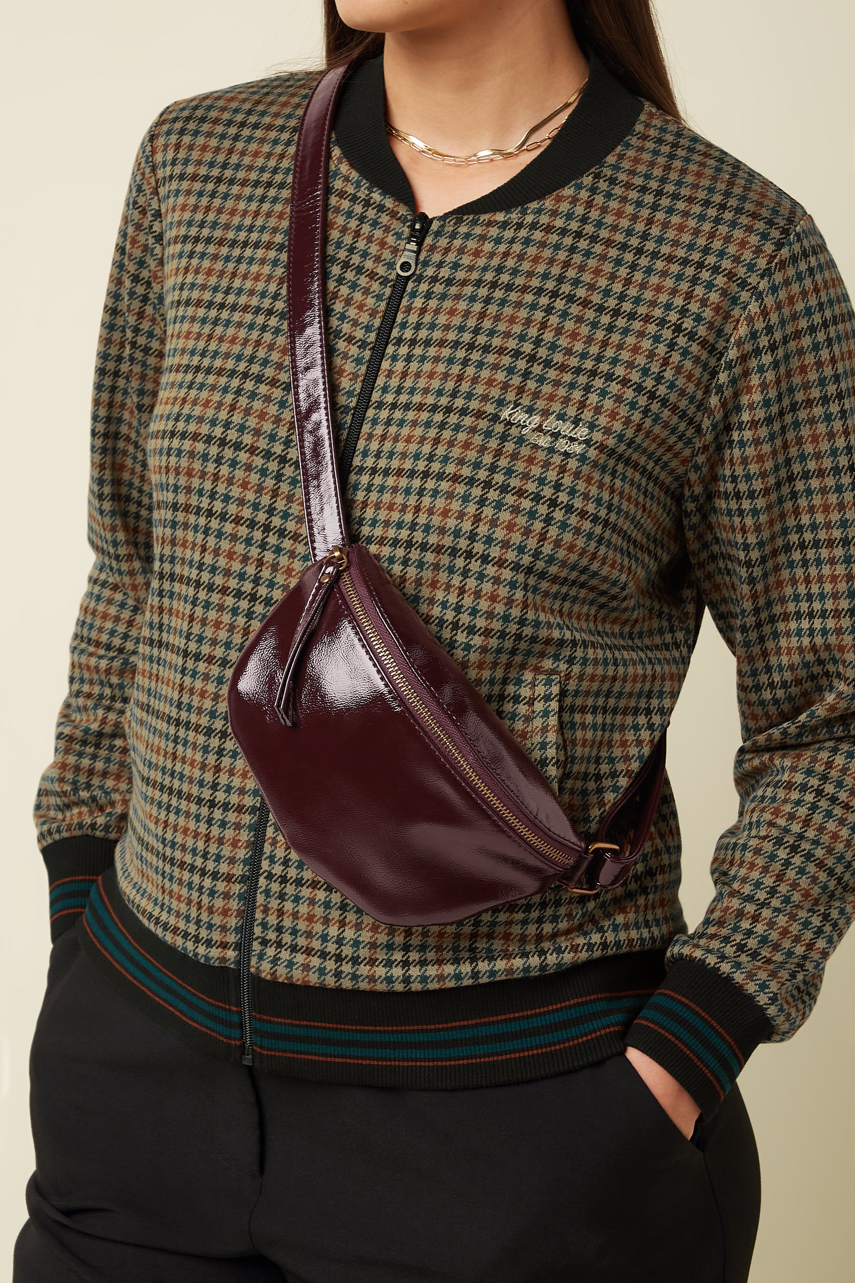 Little Pack Patent Bag - Porto Red