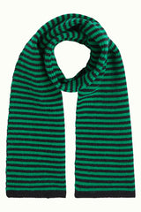 Small Stripe Scarf - Meadow Green