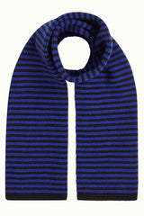 Small Stripe Scarf - Midnight