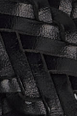 Wide Braid Belt - Black