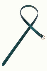 Shiny Belt - Spruced Green
