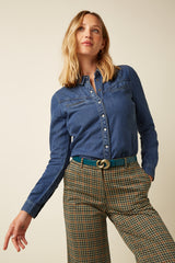 Croco Belt - Spruced Green