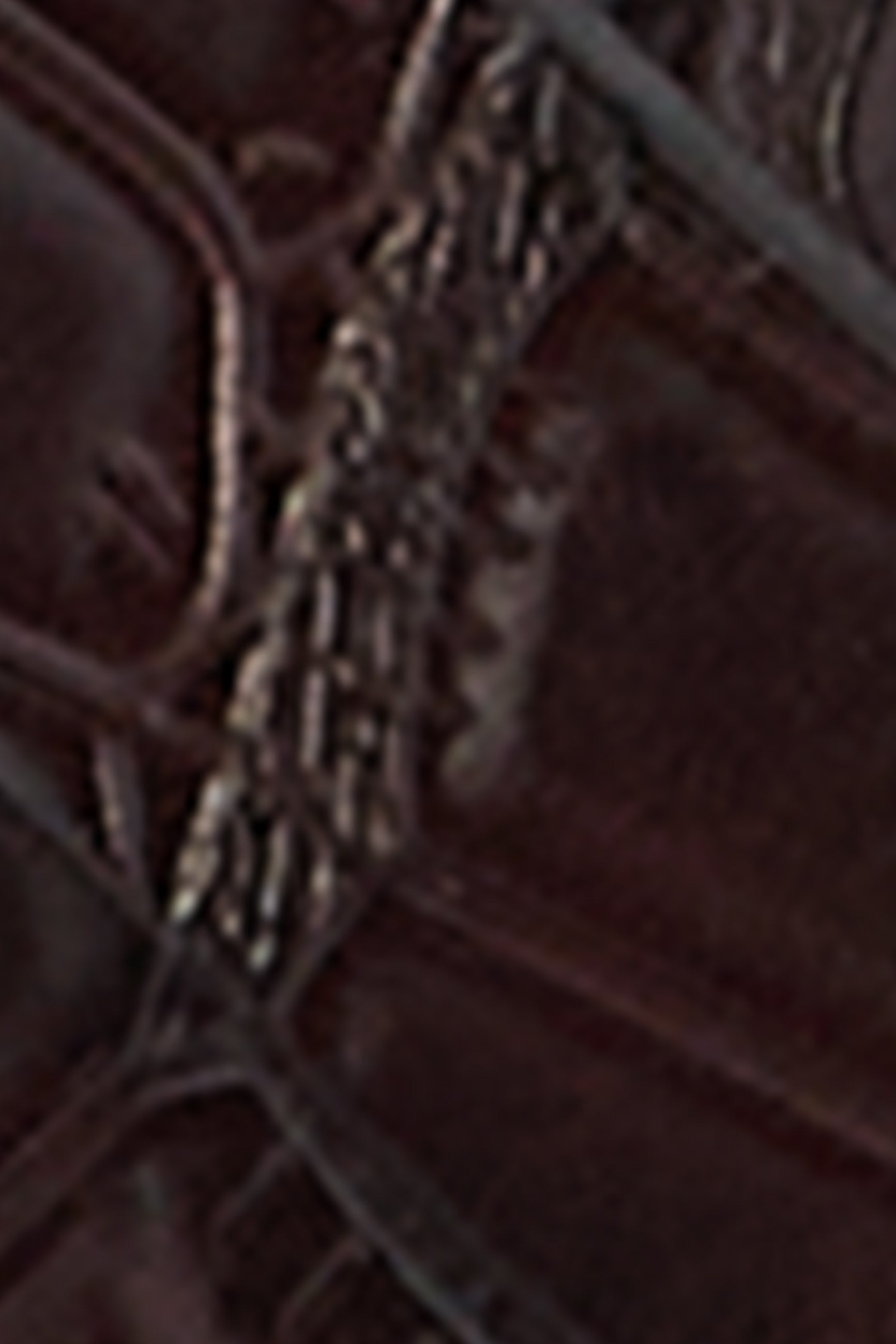 Croco Belt - Rum Brown