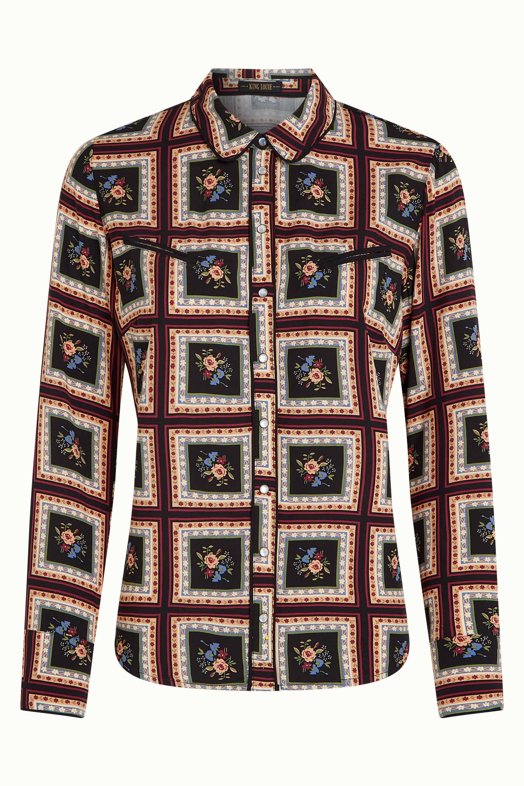 Western Blouse Melrose - Black