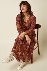 Tara Dress Myrtle - Umbre