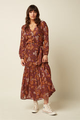 Tara Dress Myrtle - Umbre