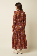 Tara Dress Myrtle - Umbre