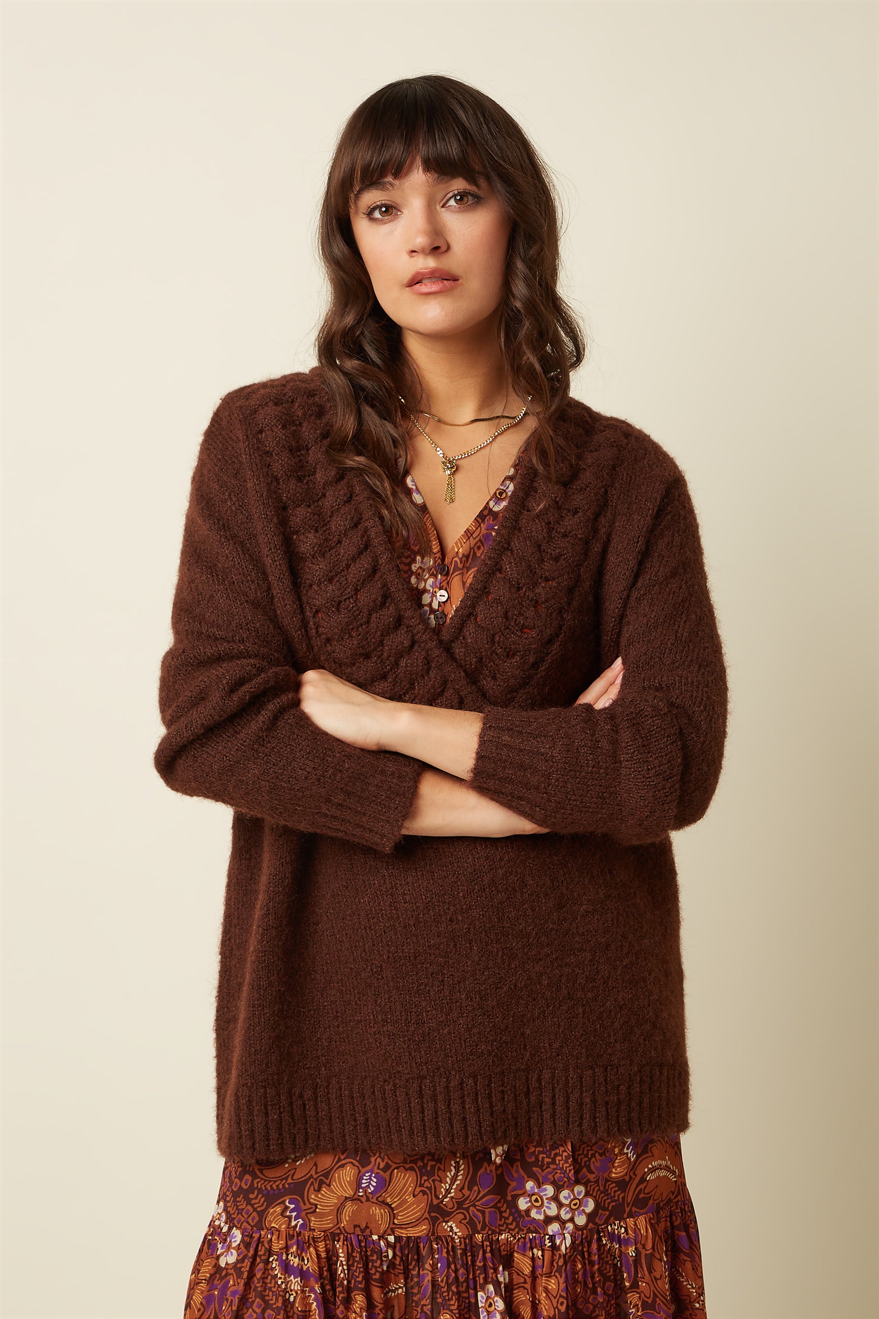 Tara Dress Myrtle - Umbre