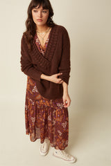 Tara Dress Myrtle - Umbre