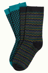 Socks 2-Pack Bondi - Ponderosa Green