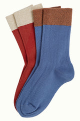 Socks 2-Pack Maris - Ruby Red