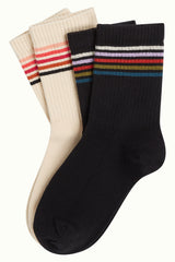 Socks 2-Pack Luma - Black