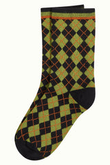 Socks Argyle - Woodbine Green