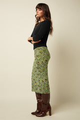 Anna Skirt Leia Mesh - Posey Green