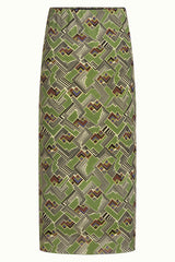 Anna Skirt Leia Mesh - Posey Green