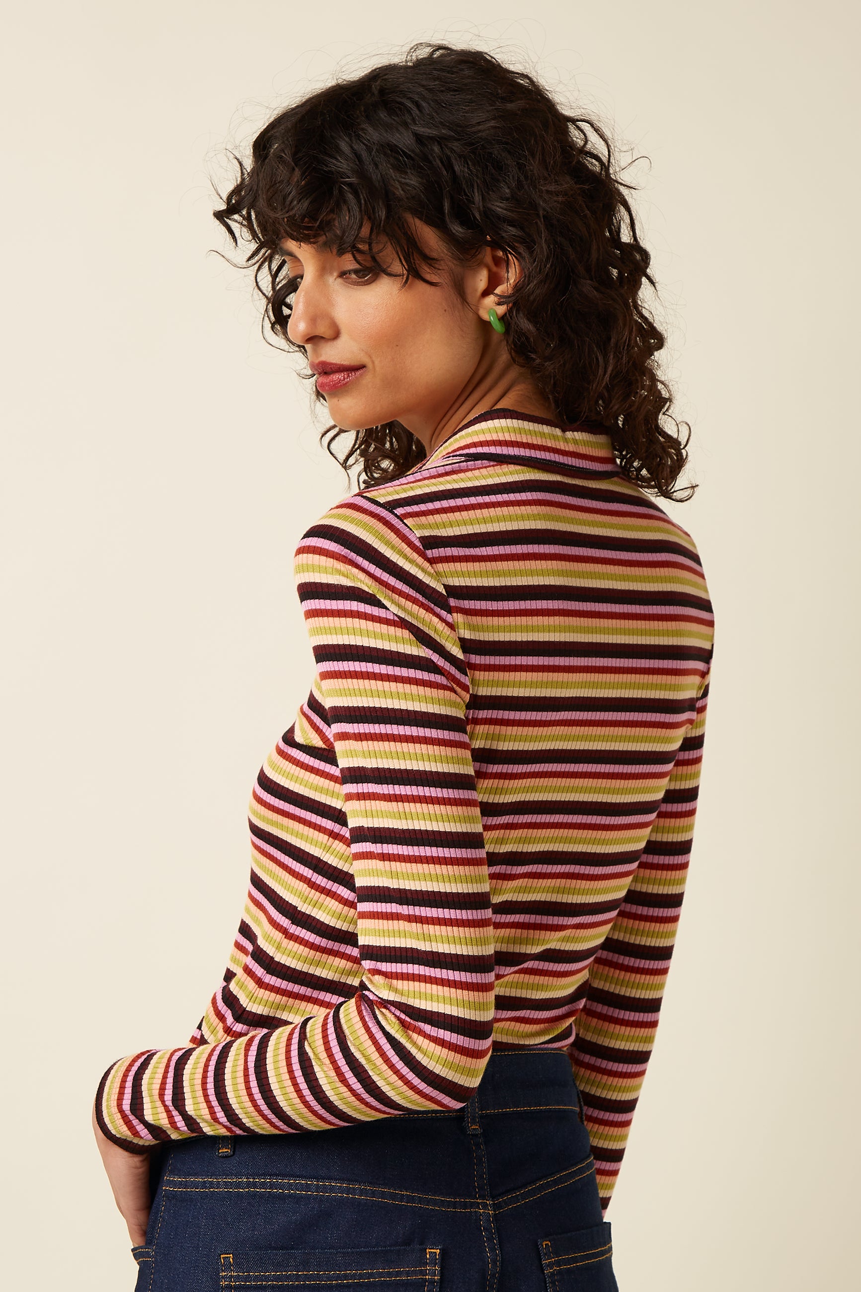 Blouse Josie Stripe - Multi Color