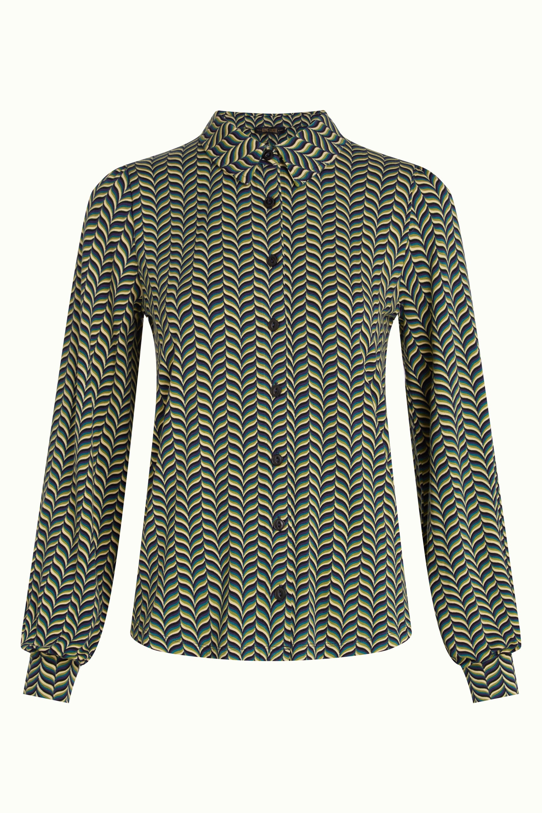 Maisie Blouse Marais  - Evening Blue