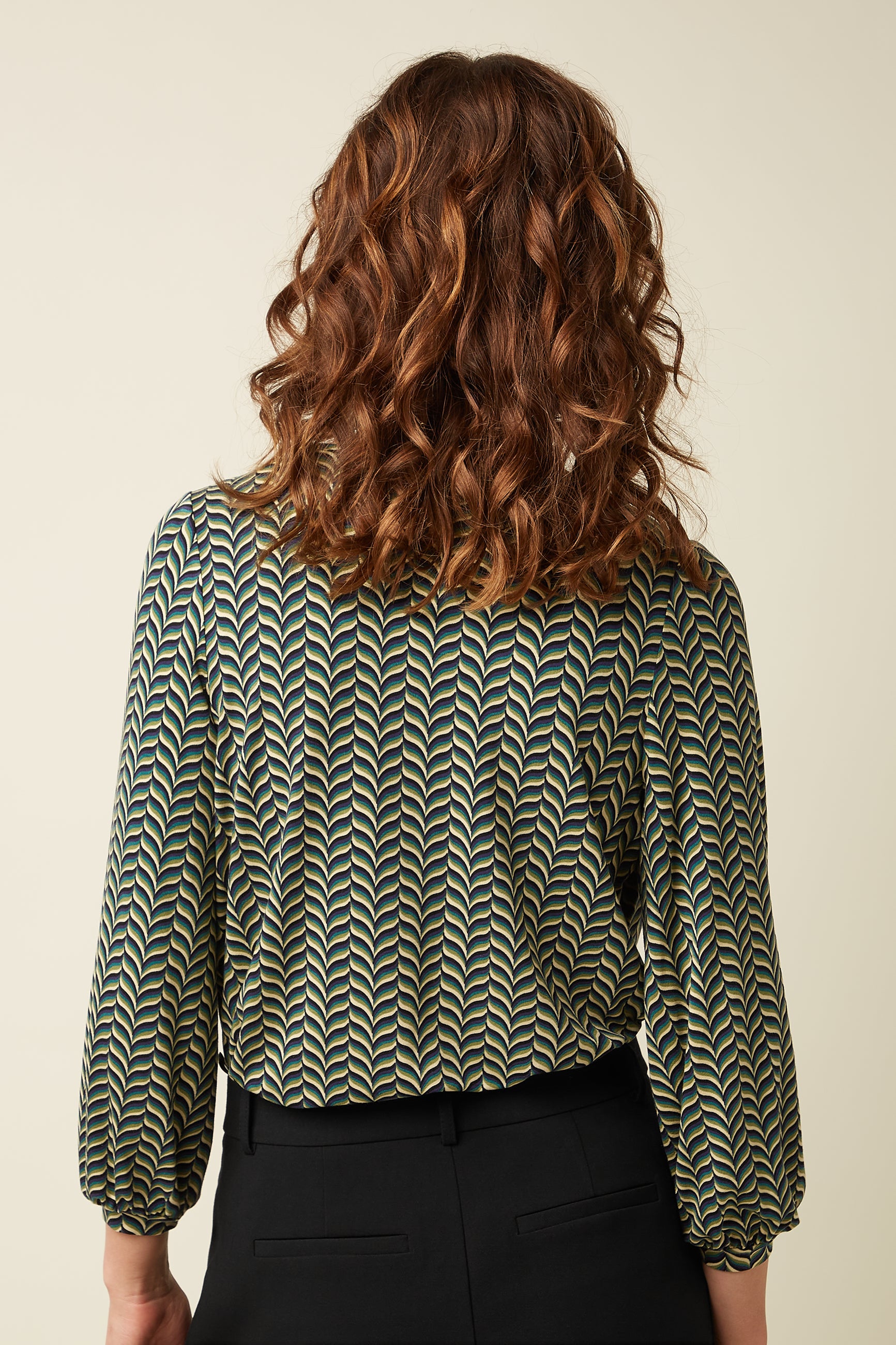 Laura Pleat Top Marais - Evening Blue