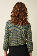 Laura Pleat Top Marais - Evening Blue