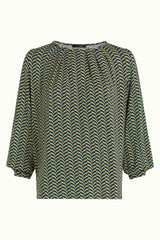 Laura Pleat Top Marais - Evening Blue