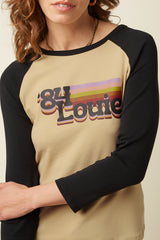 Raglan Tee Logo - Black